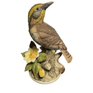 Vintage Meadowlark by Andrea # 9386 Sadek Bird Figurine‎ Collectable